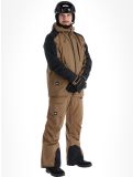 Vignette Quiksilver, Mission Block veste de ski hommes Cub brun, noir 