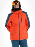 Vignette Quiksilver, Mission Block veste de ski hommes Grenadine noir, rouge 