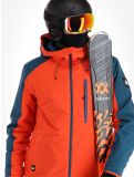 Vignette Quiksilver, Mission Block veste de ski hommes Grenadine noir, rouge 