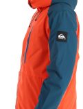 Vignette Quiksilver, Mission Block veste de ski hommes Grenadine noir, rouge 