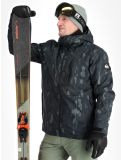 Vignette Quiksilver, Mission Printed veste de ski hommes Nature Zoom Dark Shadow noir 