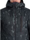 Vignette Quiksilver, Mission Printed veste de ski hommes Nature Zoom Dark Shadow noir 