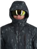 Vignette Quiksilver, Mission Printed veste de ski hommes Nature Zoom Dark Shadow noir 