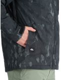 Vignette Quiksilver, Mission Printed veste de ski hommes Nature Zoom Dark Shadow noir 