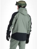 Vignette Quiksilver, Muldrow veste de ski hommes True Black noir, vert 