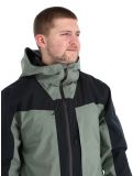 Vignette Quiksilver, Muldrow veste de ski hommes True Black noir, vert 