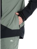 Vignette Quiksilver, Muldrow veste de ski hommes True Black noir, vert 