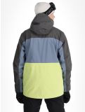 Vignette Quiksilver, Sycamore veste de ski hommes Dark Shadow bleu, gris, vert 