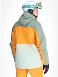 Vignette Quiksilver, Sycamore veste de ski hommes Sea Spray orange, vert 