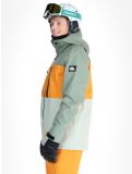 Vignette Quiksilver, Sycamore veste de ski hommes Sea Spray orange, vert 