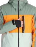 Vignette Quiksilver, Sycamore veste de ski hommes Sea Spray orange, vert 