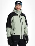 Vignette Quiksilver, Ultralight 20K veste de ski hommes Desert Sage noir, vert 