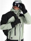 Vignette Quiksilver, Ultralight 20K veste de ski hommes Desert Sage noir, vert 