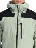 Vignette Quiksilver, Ultralight 20K veste de ski hommes Desert Sage noir, vert 