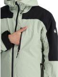 Vignette Quiksilver, Ultralight 20K veste de ski hommes Desert Sage noir, vert 