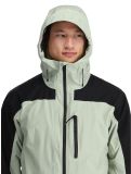 Vignette Quiksilver, Ultralight 20K veste de ski hommes Desert Sage noir, vert 