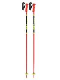 Vignette Leki, Racing Kids Bâtons de ski enfants Bright Red / Black / Neon Yellow jaune, noir, rouge 