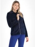 Vignette Regatta, Heloise gilet femmes Navy Eyelash Fluffy bleu 