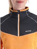 Vignette Regatta, Hepley pull de ski femmes Abricot Crush / Seal Grey gris, orange 