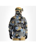 Vignette Rehall, Artois-R anorak d'hiver hommes camo mirage bleu 