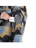 Vignette Rehall, Artois-R anorak d'hiver hommes camo mirage bleu 