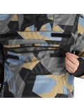 Vignette Rehall, Artois-R anorak d'hiver hommes camo mirage bleu 