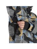 Vignette Rehall, Artois-R anorak d'hiver hommes camo mirage bleu 