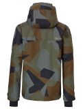 Vignette Rehall, Artrix-R-Jr. anorak d'hiver enfants Camo Olive vert 