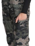 Vignette Rehall, Backbone-R pantalon de ski hommes Camo Black noir, vert 