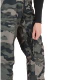 Vignette Rehall, Backbone-R pantalon de ski hommes Camo Black noir, vert 