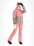 Vignette Rehall, Bibi-R veste de ski femmes Dusty Rose rose 