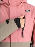 Vignette Rehall, Bibi-R veste de ski femmes Dusty Rose rose 