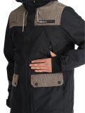 Vignette Rehall, Bruce-R veste de ski hommes Black beige, noir 