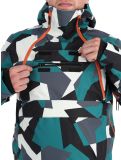 Vignette Rehall, Buck-R veste de ski hommes Camo teal green noir, vert 