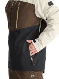 Vignette Rehall, Canlaon-R veste de ski hommes Gravel Stone beige, brun, noir 