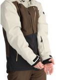 Vignette Rehall, Canlaon-R veste de ski hommes Gravel Stone beige, brun, noir 