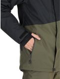 Vignette Rehall, Canlaon-R veste de ski hommes Olive noir, vert 