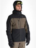 Vignette Rehall, Castle-R veste de ski hommes Black brun, noir 