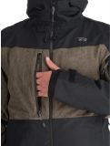 Vignette Rehall, Castle-R veste de ski hommes Black brun, noir 