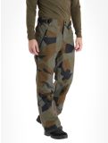 Vignette Rehall, Catamount-R pantalon de ski hommes Camo Olive gris, noir, vert 