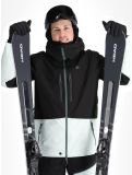 Vignette Rehall, Denali-R veste de ski hommes Light Grey gris, noir 