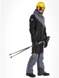 Vignette Rehall, Dick-R veste de ski hommes Gunmetal gris, noir 