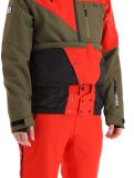 Vignette Rehall, Dick-R veste de ski hommes Olive rouge, vert 