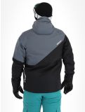 Vignette Rehall, Dick-R veste de ski hommes Teal green bleu, gris, noir 