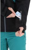 Vignette Rehall, Dick-R veste de ski hommes Teal green bleu, gris, noir 