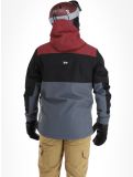 Vignette Rehall, Drago-R veste de ski hommes Oxblood gris, noir, rouge 