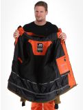 Vignette Rehall, Drago-R veste de ski hommes Rust brun, noir, orange 