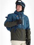 Vignette Rehall, Elgon-R veste de ski hommes Dark Petrol vert 