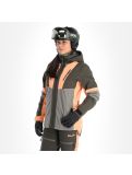 Vignette Rehall, Evy-R veste de ski femmes gunmetal gris 