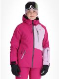 Vignette Rehall, Faye-R veste de ski femmes Festival Fuchsia rose, violet 